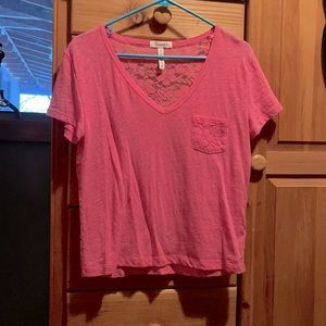 Aeropostale Lace back tee